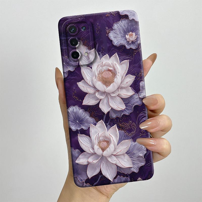 For OPPO A74 5G A54 5G Case A93 5G Capa Silicone Soft Phone Funda CPH2197 CPH2195 CPH2263 Painted Printed Protective Back Cover