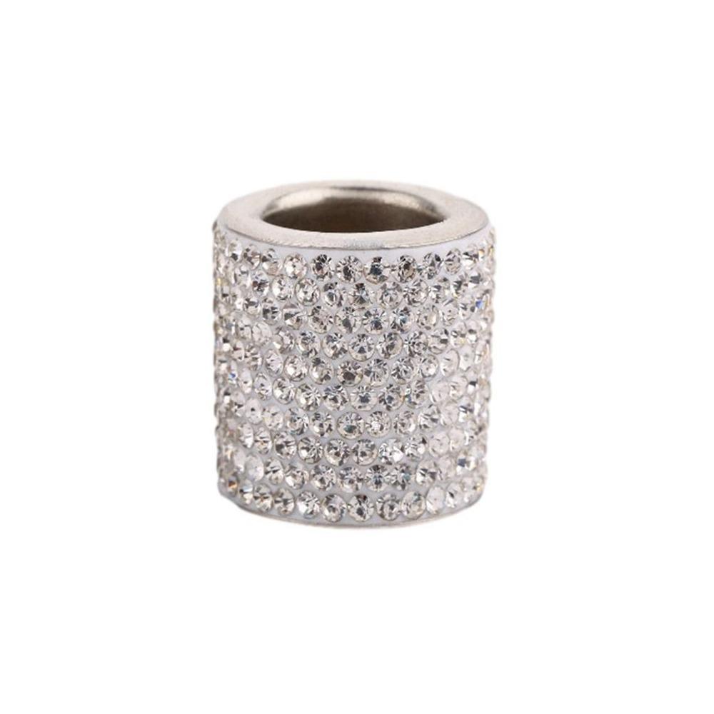 Bling Car Seat Headrest Ring Crystal Car Interior Accessories Headrest Decoration Women Girls