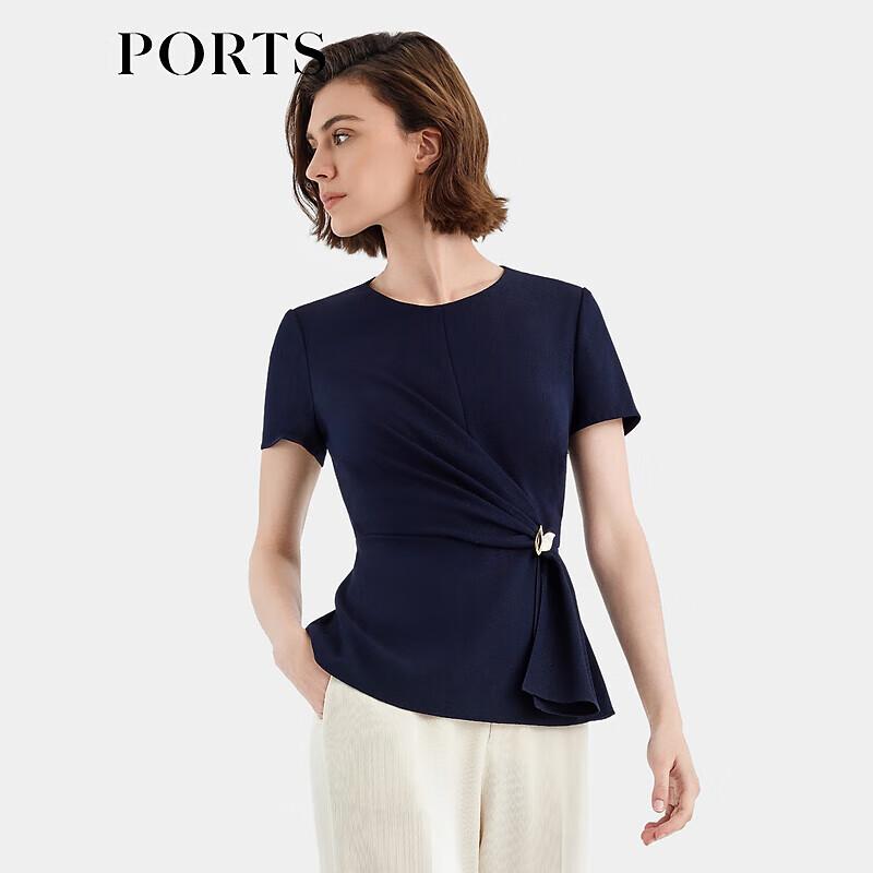 PORTS Women s Short Sleeve Elegant Top 2