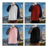 EASTERN CAMEL Unisex Color Block Raglan Sleeve Sweatshirt