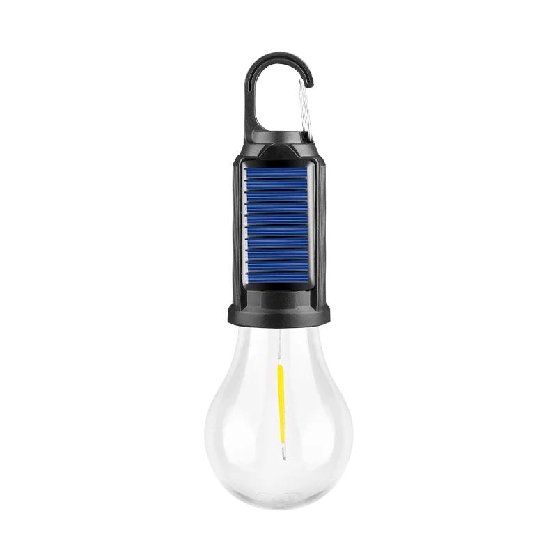Outdoor Solar Camping Light Decorative Bulb Rechargeable Hookup Camping Vintage Tent Light Ambient Light Tungsten Light