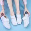 Shoes winter soft sole air cushion flat bottom wedge heel velvet cotton shoes warm medical shoes