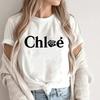 High Quality T-shirt Summer Luxury Brand Alphabet Print T-shirt Women's Fashion Graphic Women's Top Street Women's Shirt