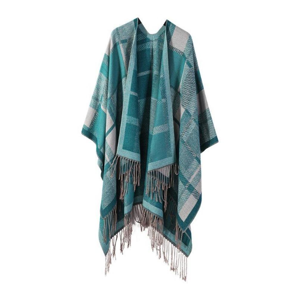 

Осенне-зимняя Синьцзянская туристическая пастбищная шаль в этническом стиле, летняя женская большая шаль, накидка, накидка, высококачественный вязаный шарф One size