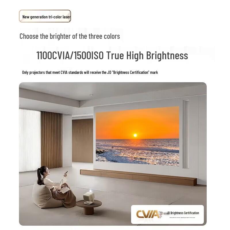

JMGO N1 Air Tri-Color Laser Home Projector (CN version)