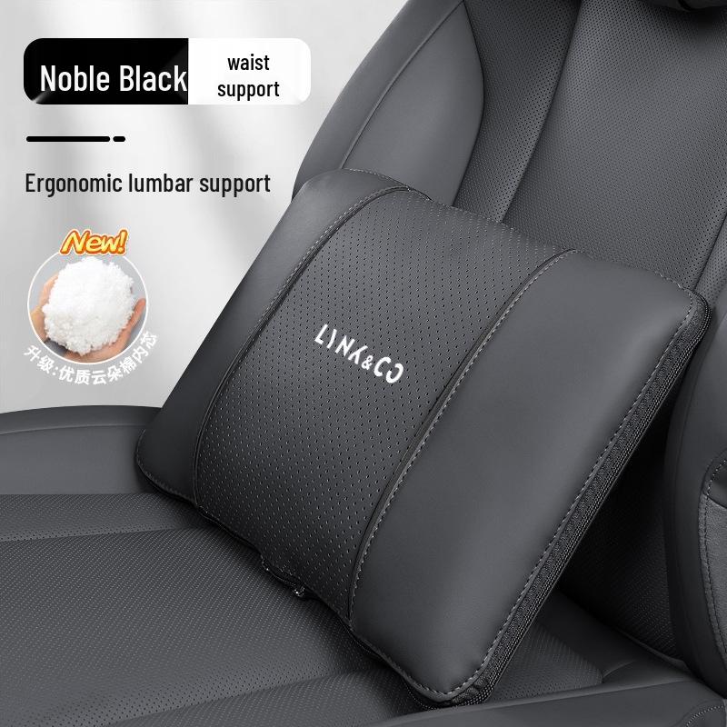 Lynk & Co Car Headrest & Neck Support Pillow: All-Season Lumbar & Waist Protection for Models 01-09