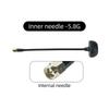1.8G 6.1G 7.1G 1.1dBi High Gain FPV Image Transmission Antenna With SMA Connector 1111-6111MHz 6111-7111MHz Frequency For Drone