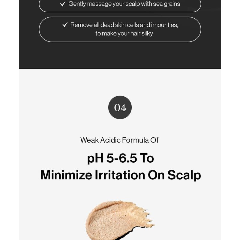 GROWUS - Sea Salt Therapy Scalp Scaler Jumbo