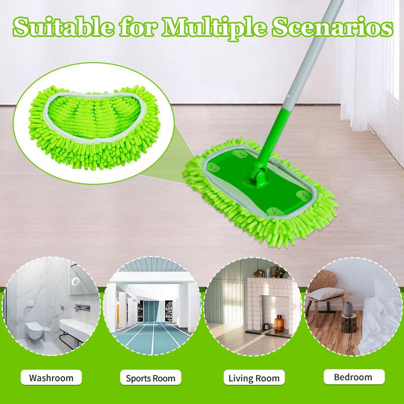Replacement Mop Pad  for Swiffer Sweeper Mop Dry Wet Mop Refills for Floor Cleaning Microfiber Washable Reusable Pads
