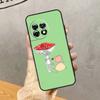 Mint Green The Frog Mushroom Case For OnePlus 15 15R 13 13R 13T 12 12R 11 10 10R 10T 8T Nord 5 CE 4 2 3 Lite N20 N30 Cover