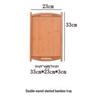 Bamboo & Wood Rectangular Tea Tray: Portable Serving Tray for Home, Restaurant, Hotel, Bread, Confinement, or Barbecue.