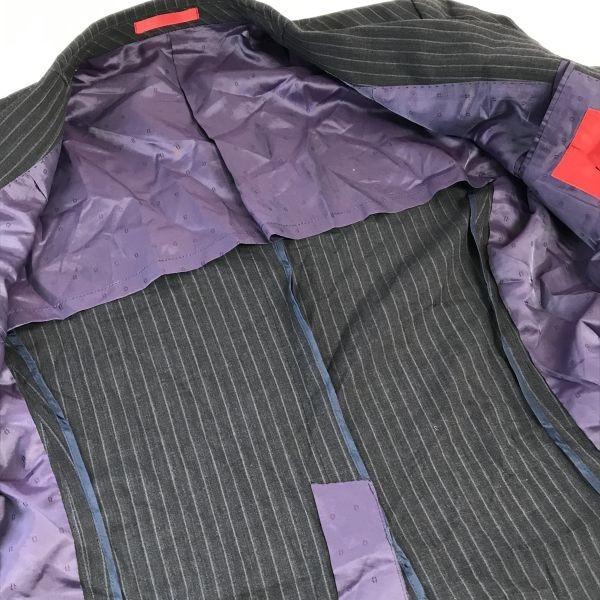 Made In Japan Bref Jacket Skirt Set Single Suit Men M Gray Vintage(USED)