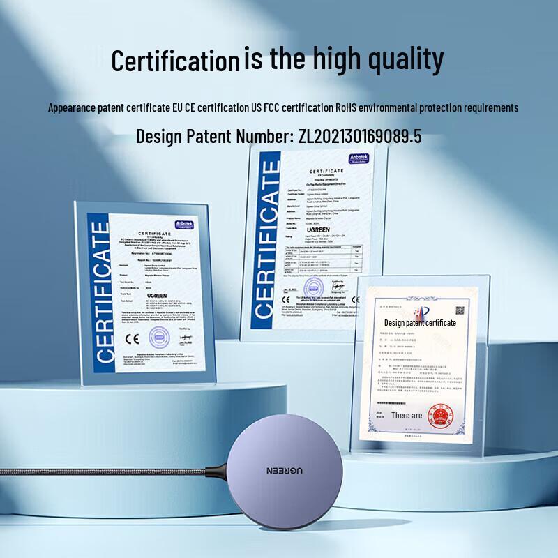 UGREEN PD20W Type-C Magnetic Wireless Charger