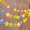 10LED Fairy Light Bedroom Decor Rainbow For Party Battery Powered 150cm Lights String Star&Cloud