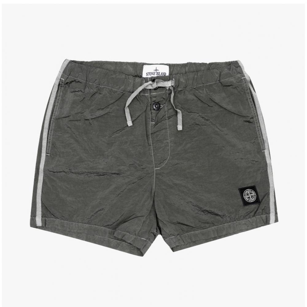 Stone ISland Eco Nylon Metal Wappen Logo Patch Swim ShortS Men S k1S15b100006