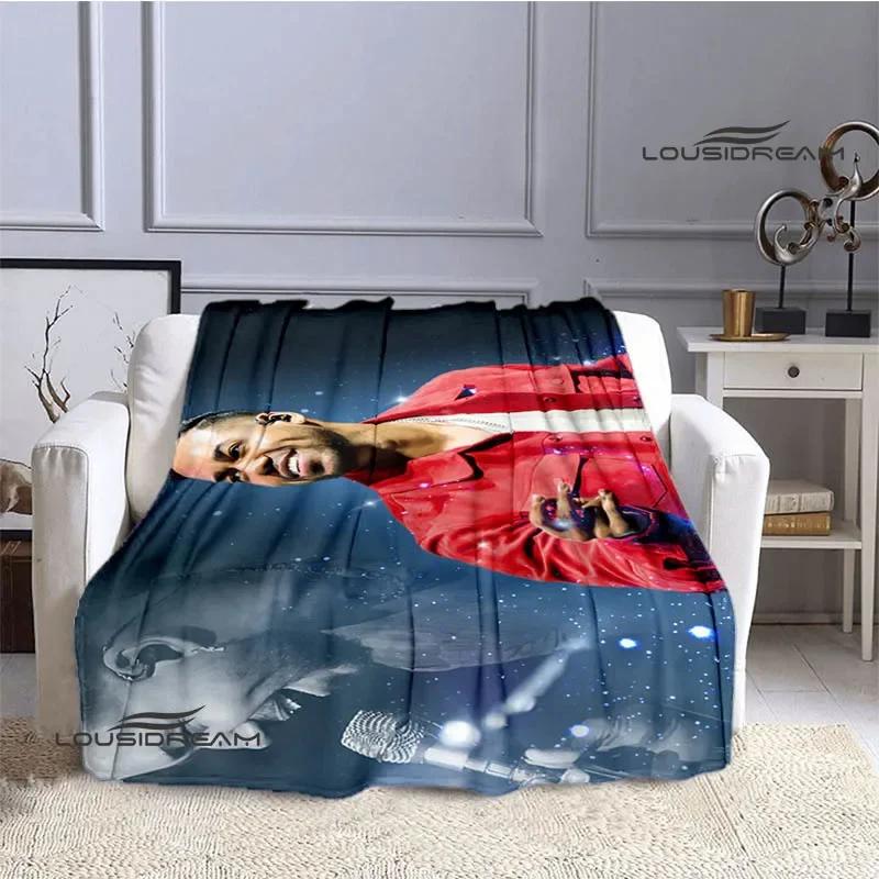 Latin singer Romeo Santos blankets Flannel Warm blanket soft and comfortable blanket picnic blankets bed linings birthday gift