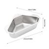 Cesto Escurridor Triangular de Acero Inoxidable Estante Filtro para Fregadero de Cocina Escurridor de Frutas y Verduras Cesto Estante de Almacenamiento Barra con Ventosa