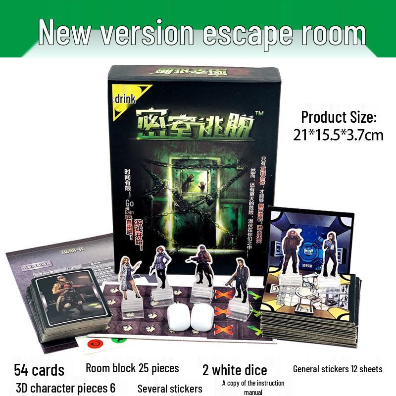 Tabletop Game: Horror Ghost Detective Party - Co-op Mystery Escape