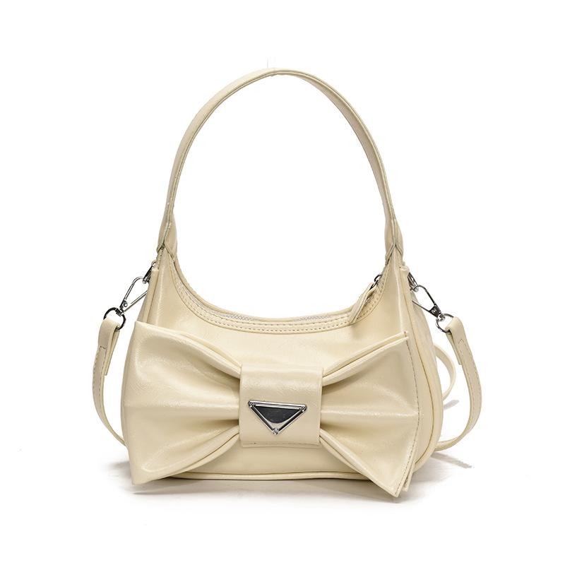 

Сумка-багет подмышку весна и лето новая ретро сумка-мессенджер модная и популярная повседневная наплечная сумка белый