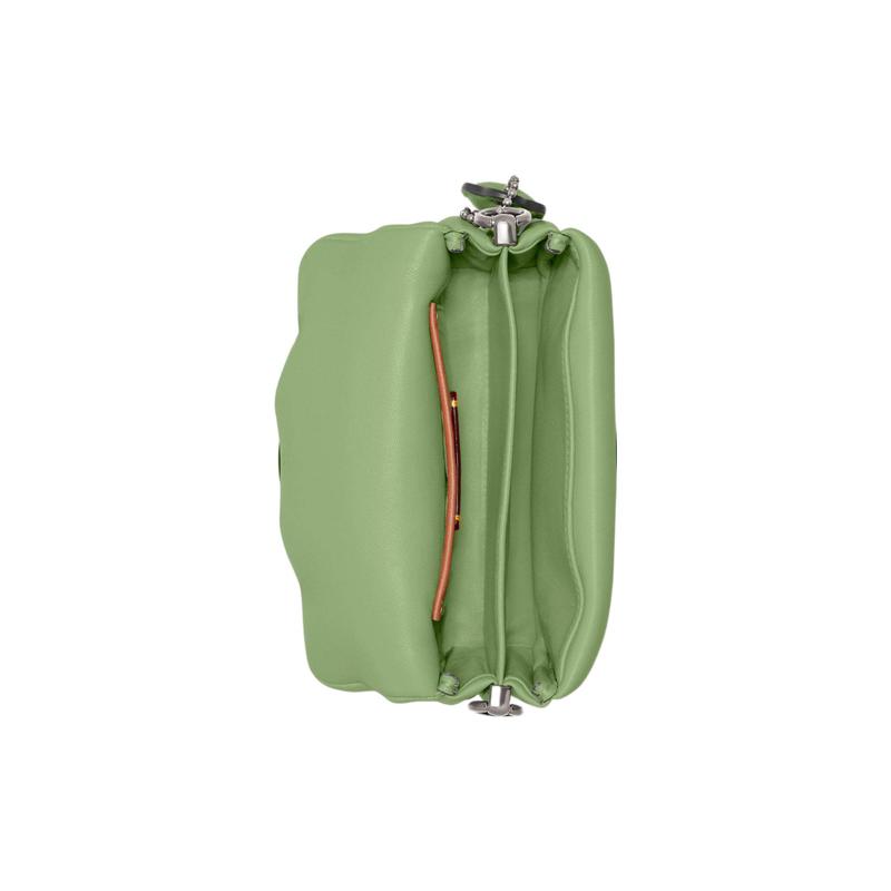 COACH Pillow Tabby 18 Classic C Buckle Leather Underarm Bag Pillow Bag Cloud Bag Shoulder Bag Crossbody Bag Handbag Women's Green