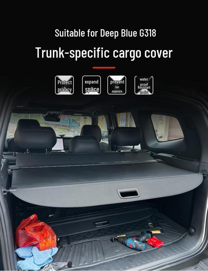Changan Deepal G318 Retractable Trunk Sunshade Cover