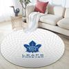Toronto Maple Leafs2,Round Area Rug,Carpet Rug for Living Room Bedroom Sofa Playroom Decor,Non-slip Floor Mat