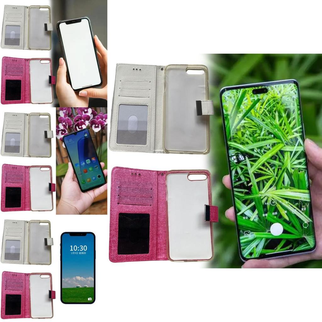 Apple Iphone 7 Plus Leather Phone Case With Carbon Fiber Material Shockproof Stand Magnetic For Business Use