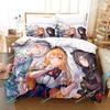 Anime Princess Connect! Re Dive Bedding Set Boys Girls Twin Queen Size Duvet Cover Pillowcase Bed Kids Adult Home Textileextile0