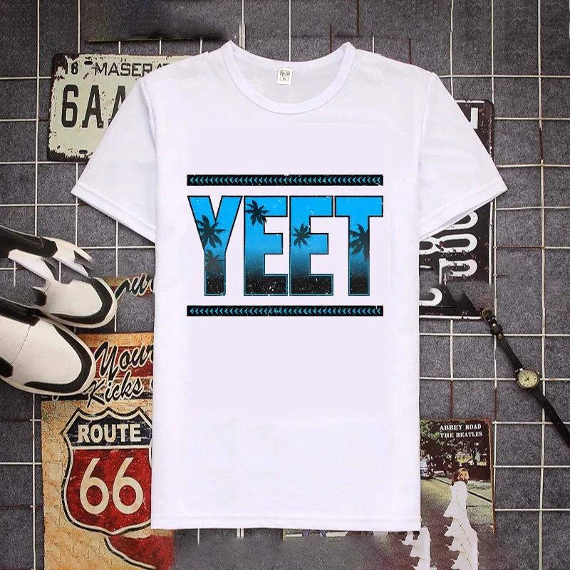 Retro Tričko Jey Uso Yeet Vtipné citáty Wresting Lovers Grafické tričko Měkké Unisex Tričko s výstřihem do O Letní tričko Módní topy