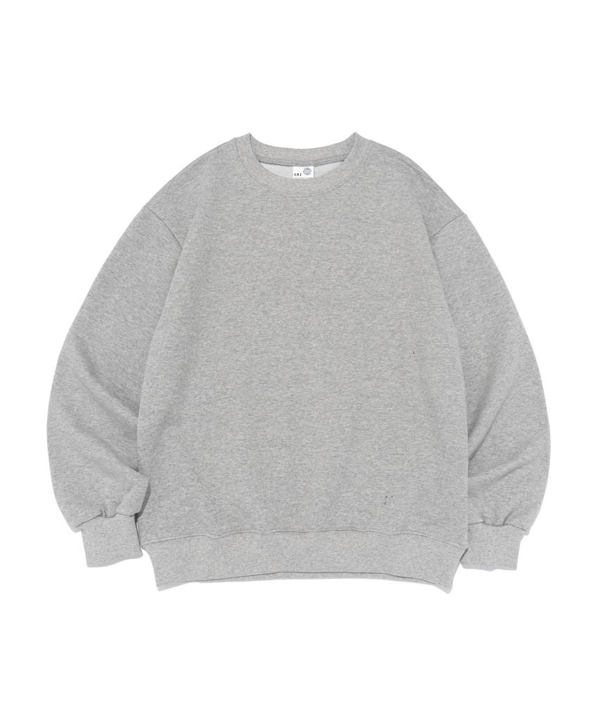 ANALOG MOOD Soft Plain Sweatshirt (Gray)