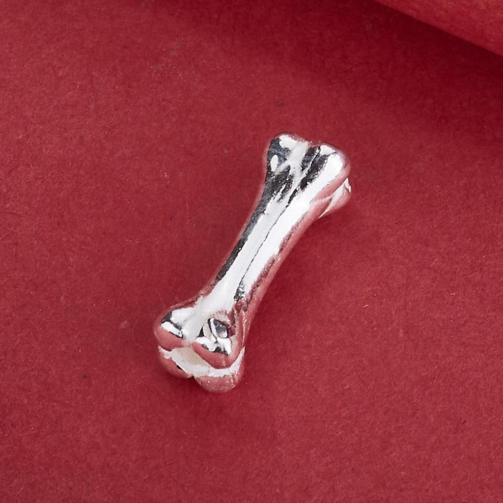 S925 Sterling Silver Bamboo Spacer Beads for DIY Bracelets & Necklaces