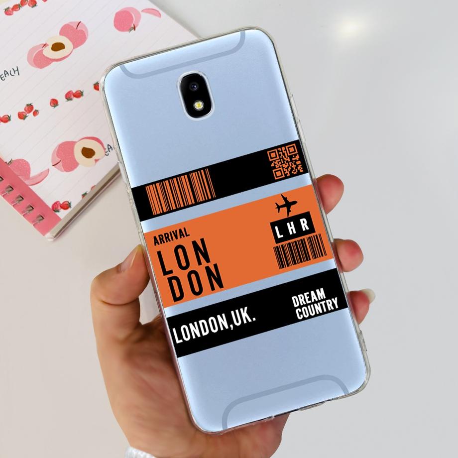 For Samsung Galaxy J7 2017 J5 2017 J3 2017 Case Cover Soft TPU Silicone Coques For Samsung J5 2017 J730 j530 j330 Clear Bumper