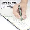 ThruNite Mini Ballpoint Pen Keychain EDC Pocket Ballpoint Pen Smooth Writing Great Gift for Office Work Construction Dark Green -