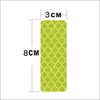 Safety Warning Reflective Sticker Strips Waterproof High Visibility 10-10PCS for Helmet E-bike Night Outdoor Cycling