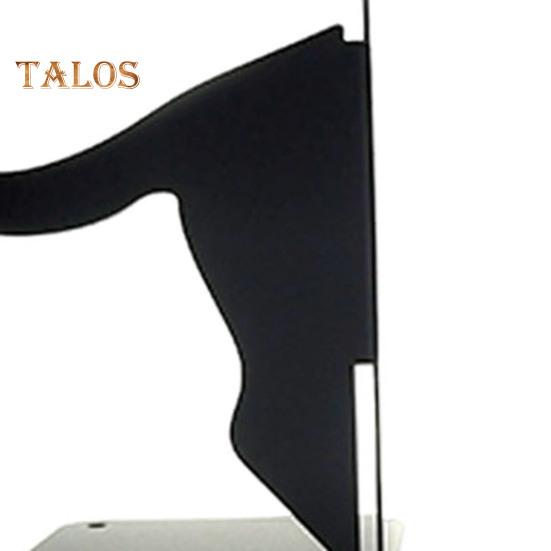 1 Pair Metal Bookends Whimsical Cat Design Decorative Bookends Rounded Edges Book Holders Office Library Decoration