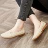 Ladies' Casual Shoes, Anti Slip Soft Soled Shallow Mouth Loafers, Spring and Summer Styles, Lightweight and Comfortable Flat Shoes for One Foot