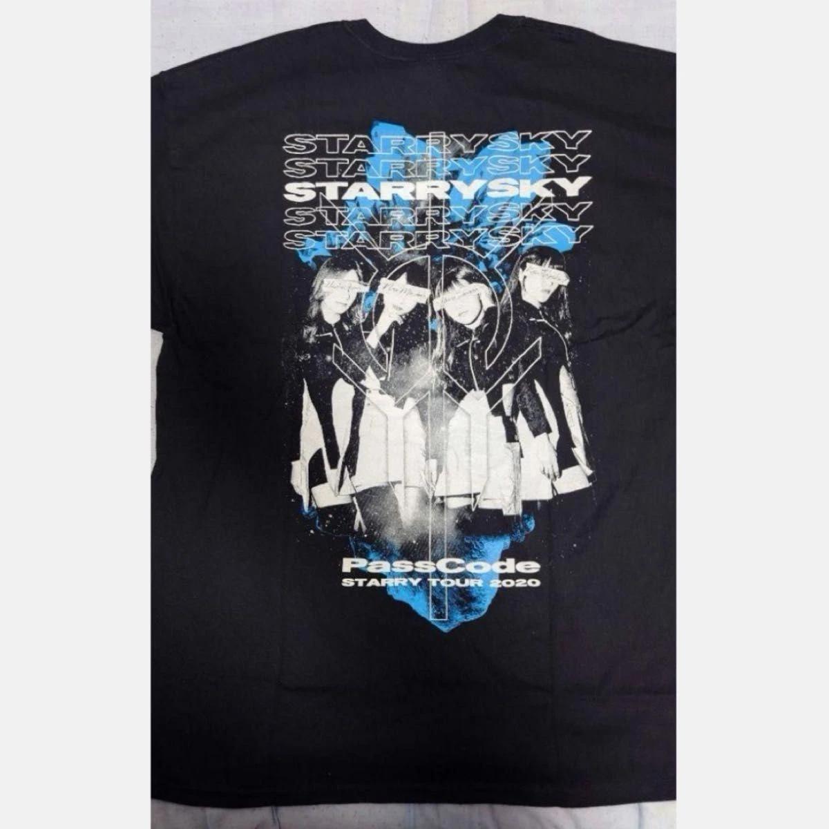 

PassCode STARRY TOUR 2020 Official T-Shirt XL Black New Rare J-Pop Loud Rock M