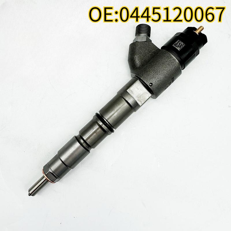 genuine High quality New For 0445120067 0445120066 Fuel Injector For Excavator D6E EC210 EC210B KHD