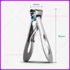 Nail Clippers Wide Jaw Opening Stainless Steel Fingernail Clipper Thick Hard Toenail Cutter Manicure Scissors tools
