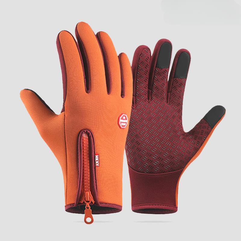 Winter Thermal Warm Full Finger Gloves Touchscreen Unisex for Outdoor Sports Cycling Bicycle Ski Camping Motorcycle Gloves