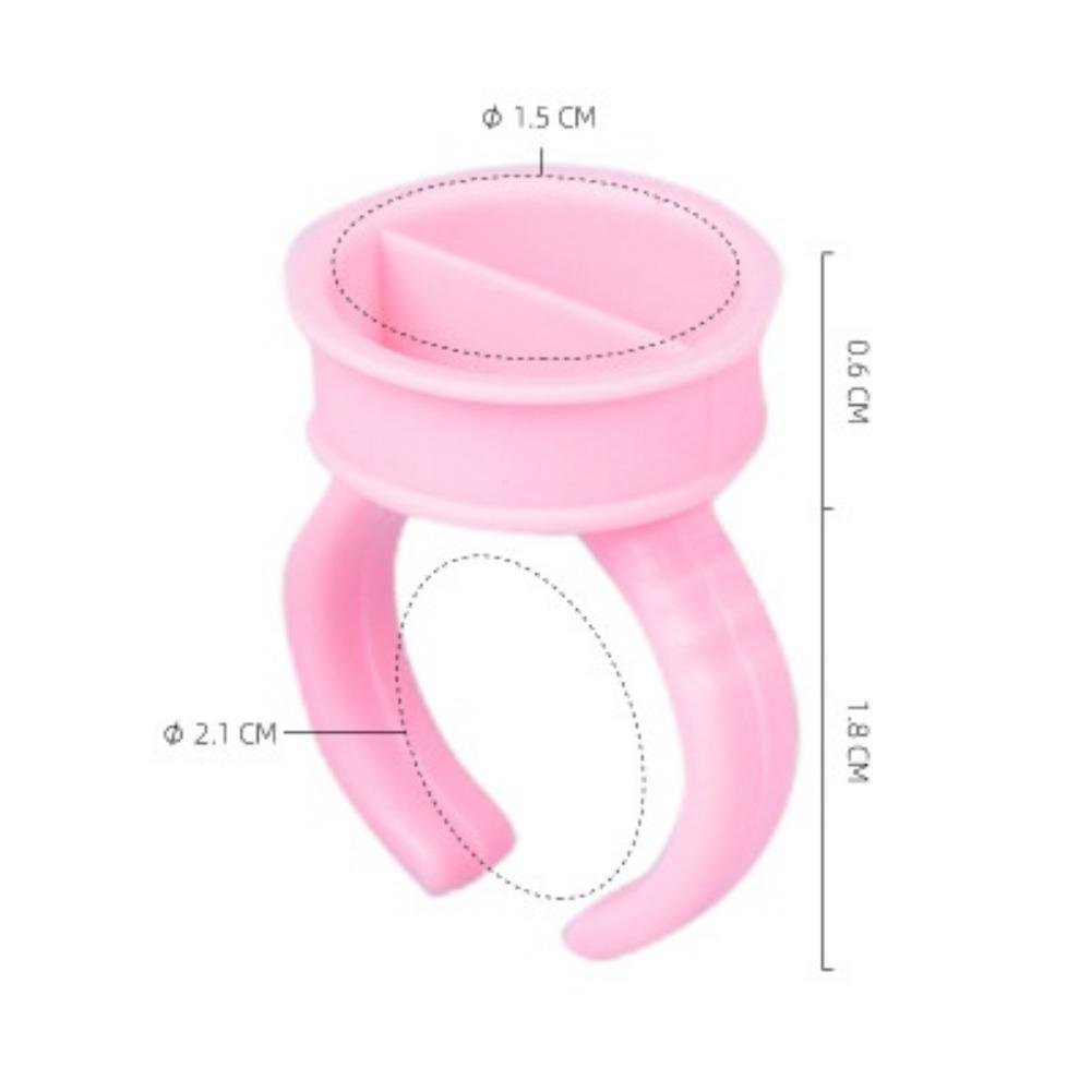 

100 шт. одноразовые колпачки для чернил для татуировки, розовое кольцо для татуировки, чашка с чернилами для игл для татуировки, аксессуары для макияжа, инструменты для татуировки C-1