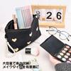 Newseego Small Makeup Cosmetic Large Storage Gadget Floral Print Women's Pouch, Pouch, Cute, Capacity, Stylish, Water-Repellent, Pouch, Case,