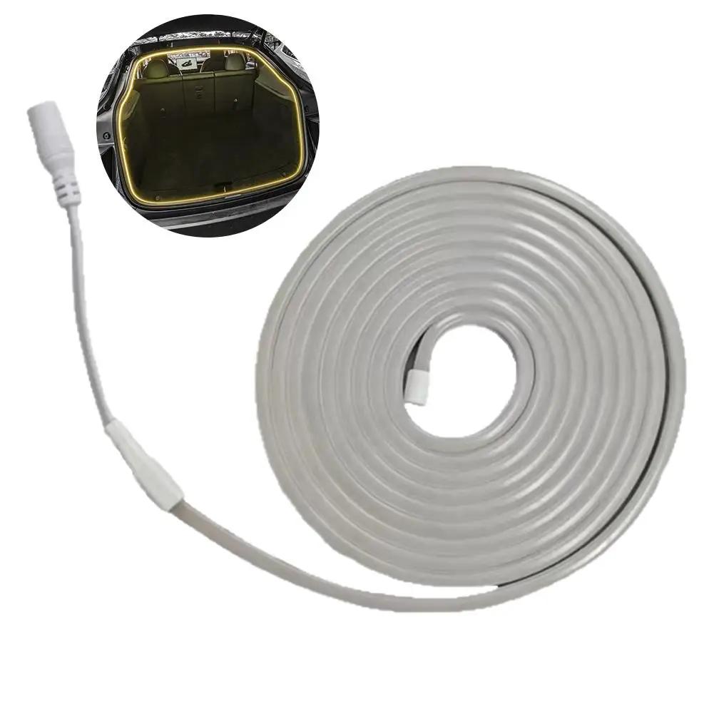 Silicone Strip Lamp for Tesla Highland 2025-2025 Launch Front Trunk Frunk LED Ambient Surround Light N3P4