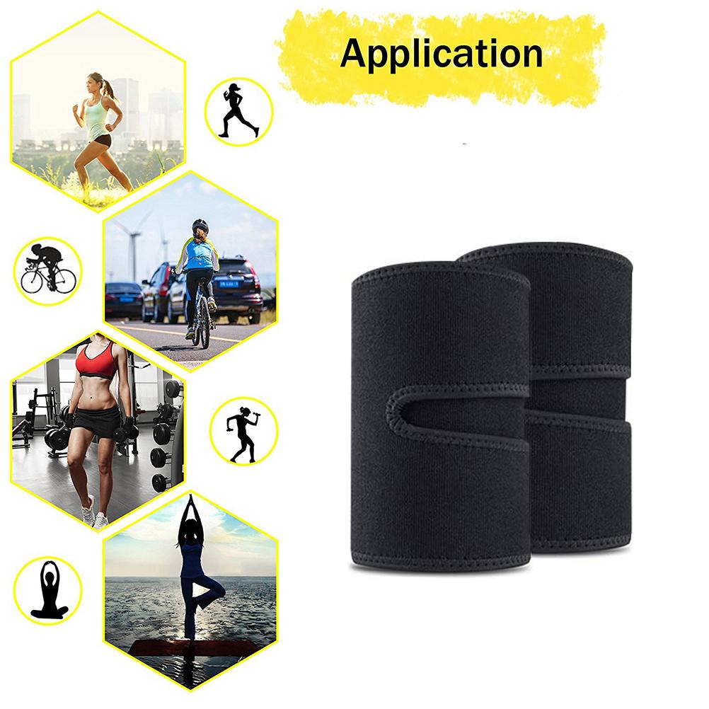 1 Pair Neoprene Arms Trimmer Women Men Weight Loss Compression Body Wraps Sport Workout Fitness Armband