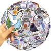 50 Cartoon Pigeon Doodle Stickers Guitar Notebook Suitcase DIY Waterproof Stickers