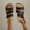 New Summer Flat Plus Size Peep Toe Wedge Platform Women's Sandals