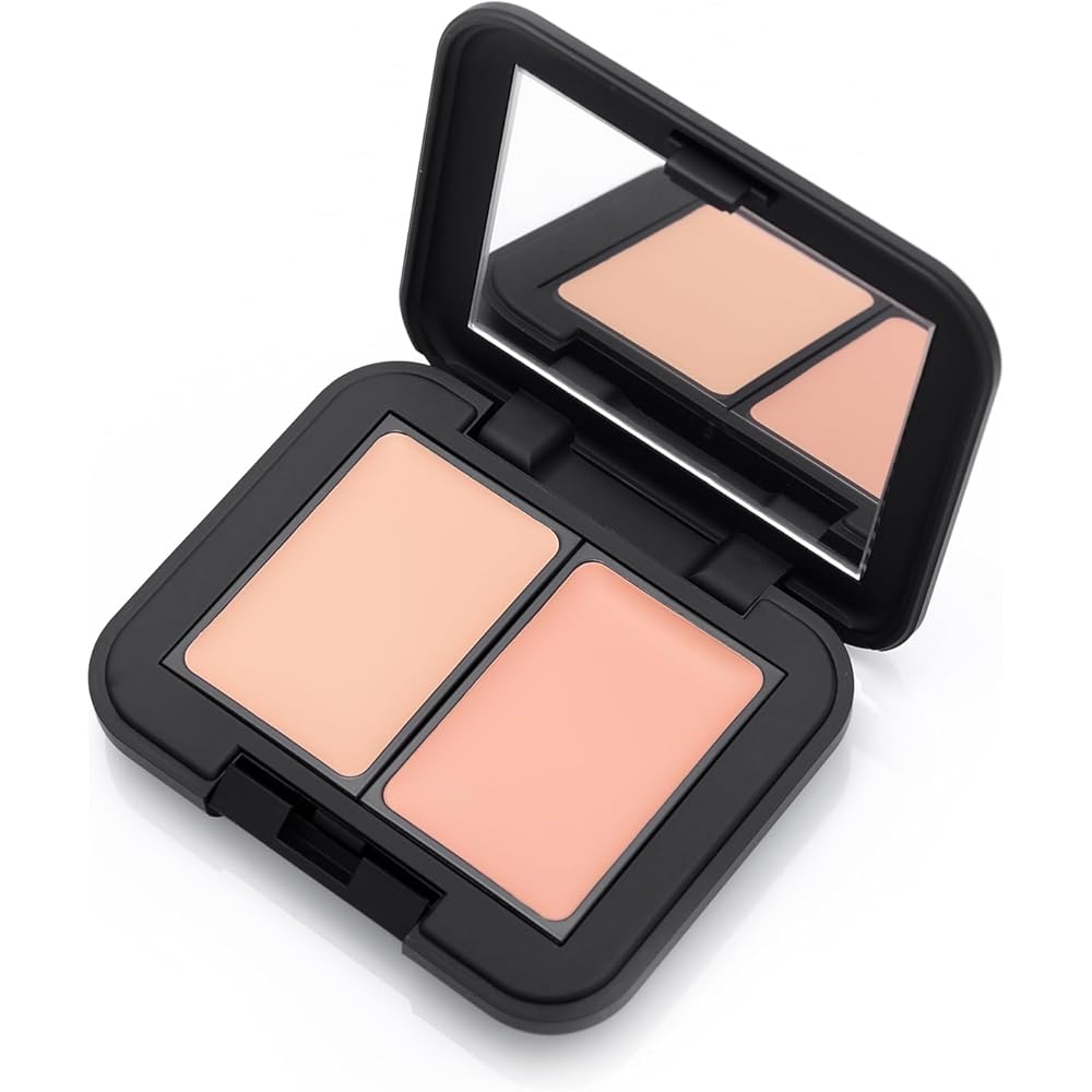Buboo Bote Cover Foundation and Concealer Set Compact 2in1 Waterproof SPF50 PA++++ 30g