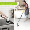 9 IN 1 Multifunktionale Elektrische Reinigungsbürste Kabellos Tragbar Elektrischer Spin-Schrubber Handheld Badewanne Küchenreiniger