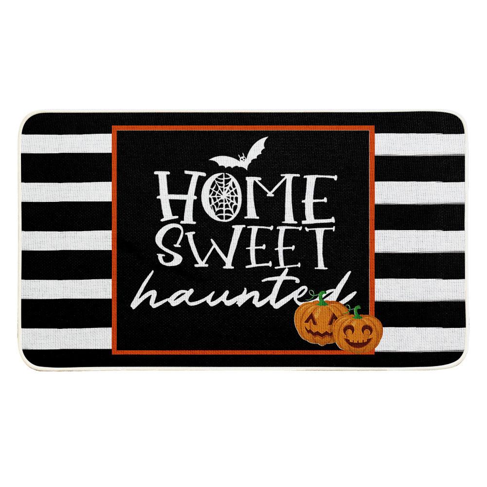 Cross Border Linen Floor Mat, Door Mat, Kitchen Carpet, Bedroom Non-slip Rubber, Household Floor Mat, Bathroom Mat, Outdoor Floor Mat