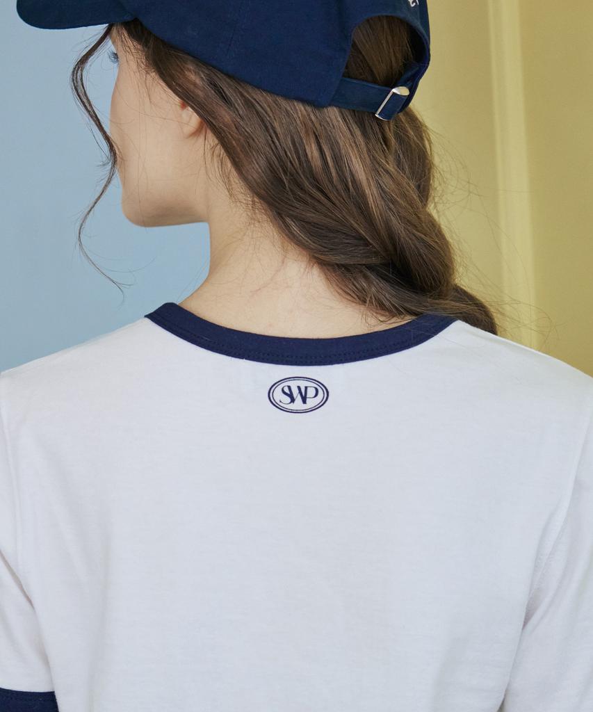 SWEET SOUP Lettering Ringer T-Shirt_O/White(Wb4Stf1)